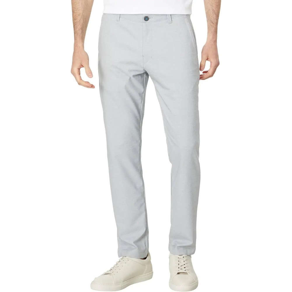 Tommy Bahama On‎ Par Flat Front Pants Harbor Mist Grey 42x34Mens New